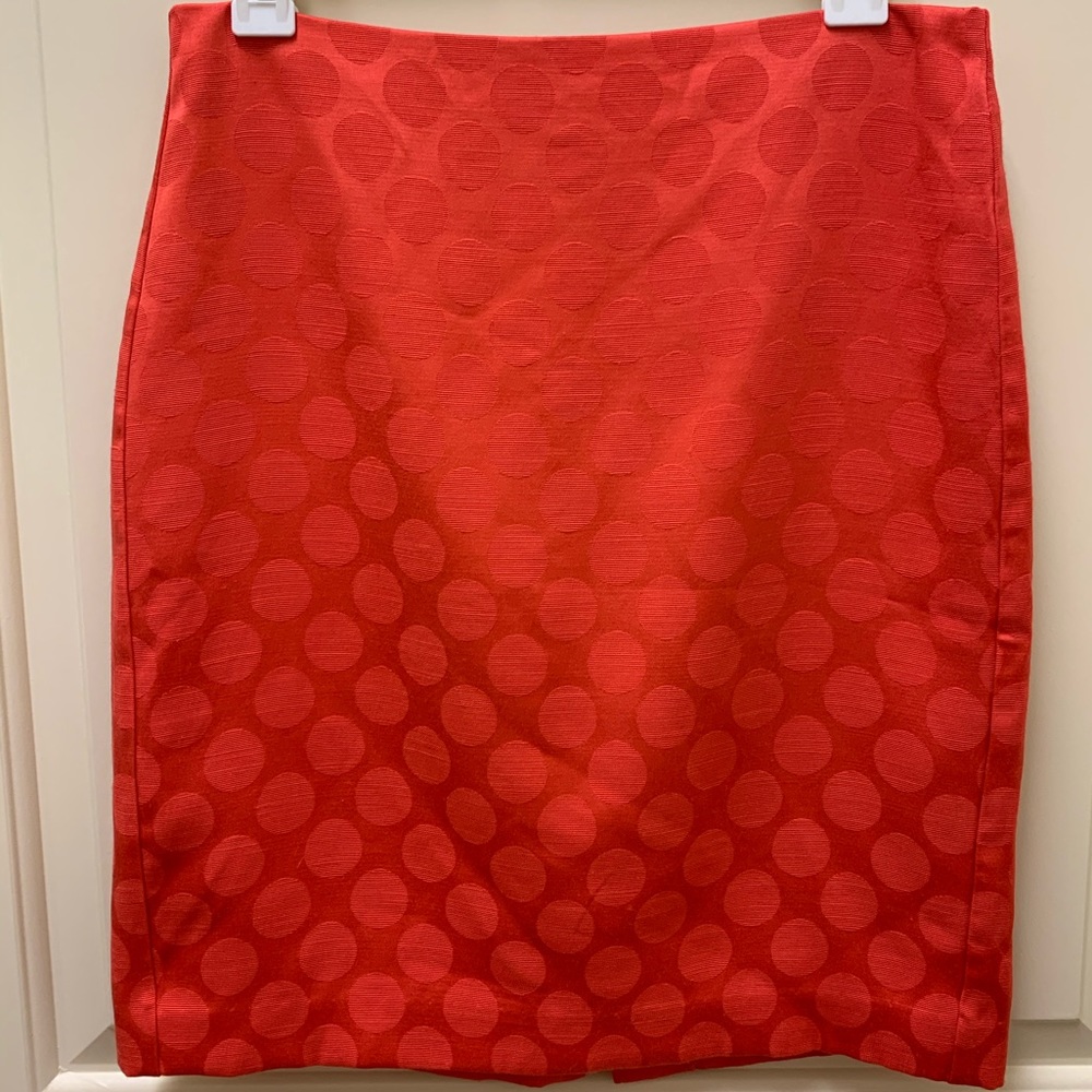 Banana Republic Salmon Pencil Skirt SZ 4